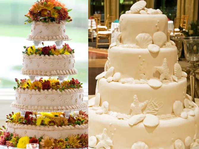 Expensive Wedding Cakes for Glamorous Weddings