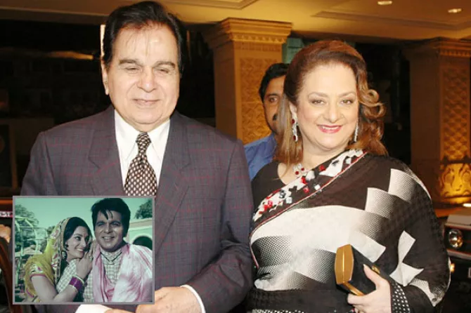 Dilip Kumar and Saira Banu