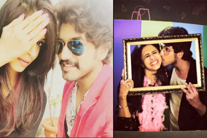 TV Stars  in Live in Relationship