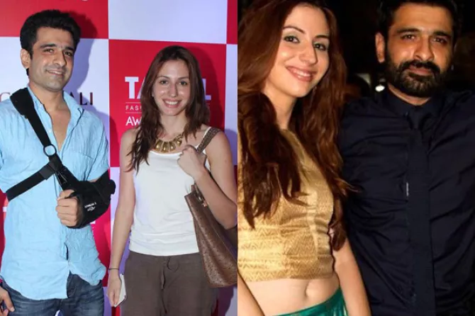 Eijaz Khan with ex-girlfriend Natalie