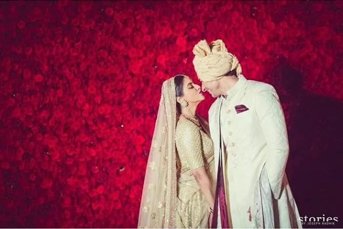 Asin Thottumkal and Rahul Sharma Wedding Pictures