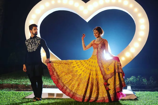 Ravi Dubey and Sargun Mehta