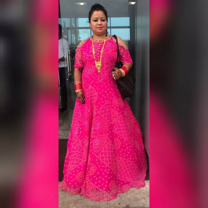 Bharti Singh Look While She Visits Her In-Laws
