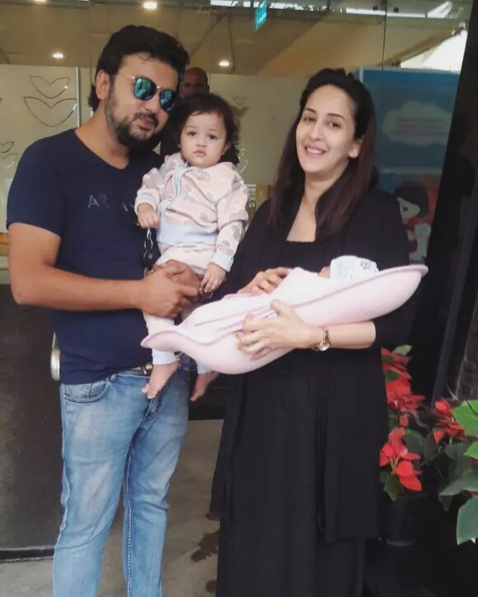 Chahatt Khanna Second Baby First Picture
