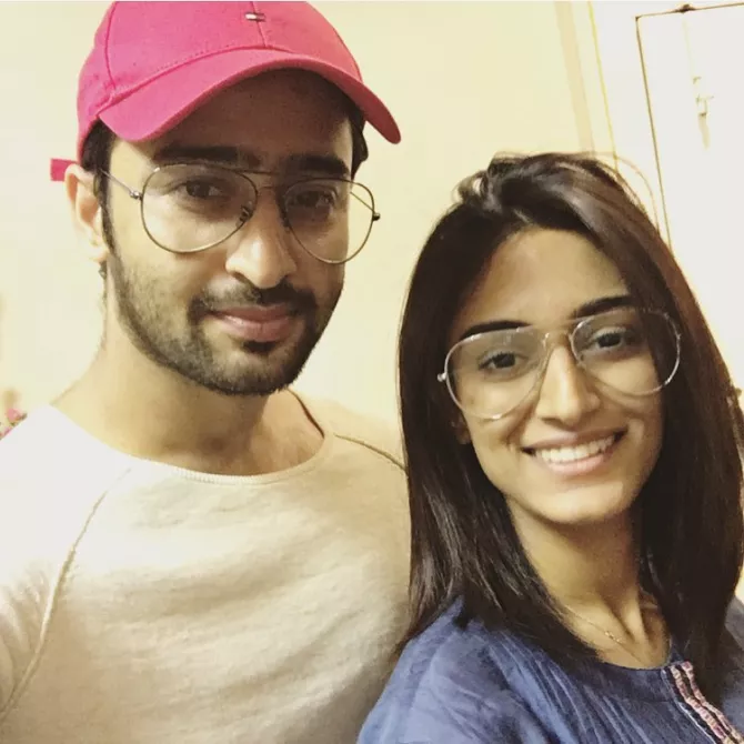 Shaheer Sheikh and Erica Jennifer Fernandes