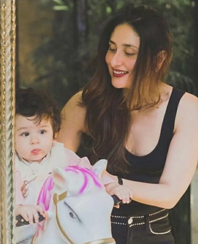 Taimur's First Birthday Celebration Pictures