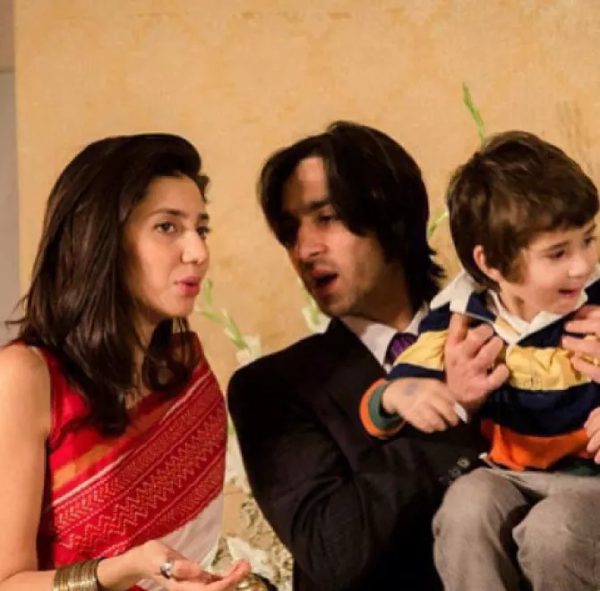 Mahira Khan with Husband