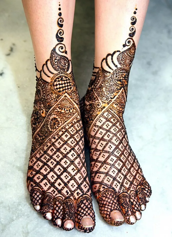 9 Unique Creative Mehendi Designs For Feet That All Brides Can Sport On Their D Day Weddings Indiawest Com