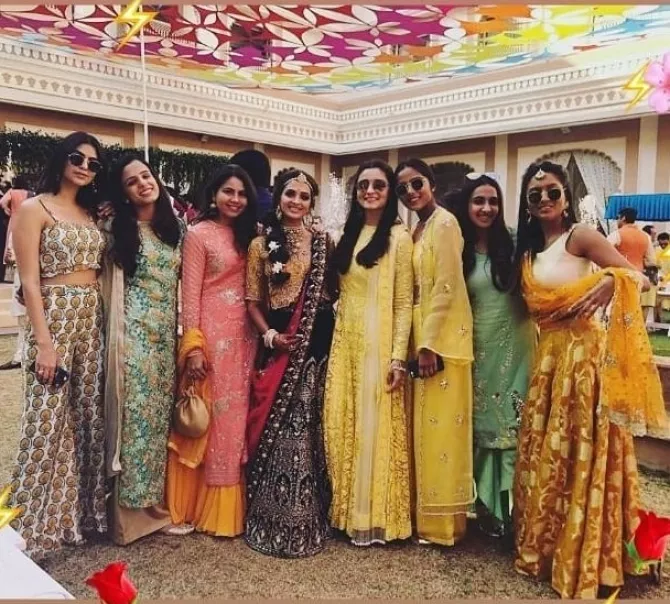 Alia Bhatt Attending Her Best Friend Kripa Mehendi Ceremony