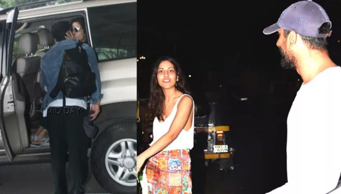 Prateik Babbar and Sanya Sagar