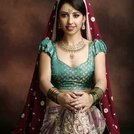 Bridal Choli goes glamorous
