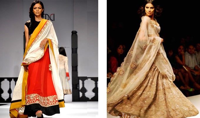 Anand Kabra Anand Kabra39s romance with Earthly hues WIFW 2011