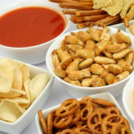 Light and yummy snacks for late night weddings