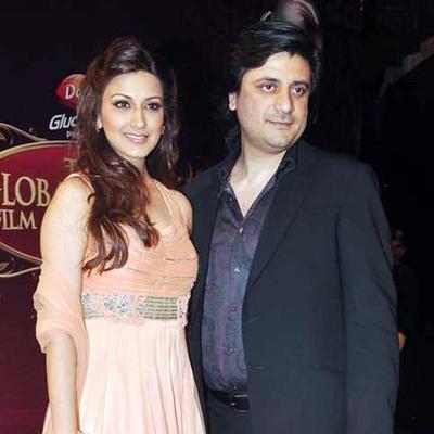 Sonali Bendre with her filmmaker husband Goldie Behl