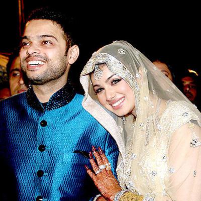 Ayesha Takia converted to Islam and married Farhan Azmi in an Islamic Nikah ceremony