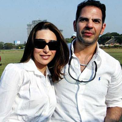Karisma Kapoor with her business tycoon husband Sanjay Kapur