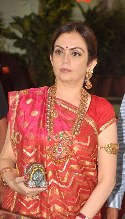Nita Ambani at Esha-Bharat Wedding