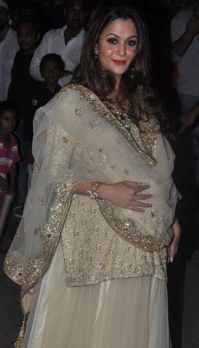 Pregnant Amrita Arora looked stunning at sangeet ceremony of Kareena