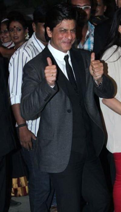 Shahrukh Khan at the Wedding reception of Navin and Mahek Shetty