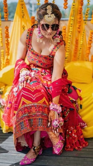 Brides Ditching Yellow Outfits At Their 'Haldi'