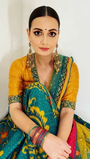 Dia Mirza's Stunning Ethnic Looks