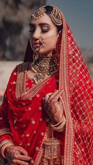 8 Beautiful 'Dupatta' Styles For Brides