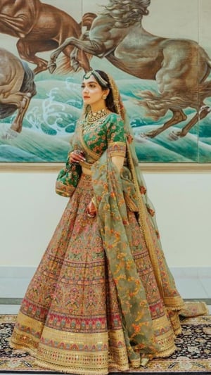 15 Pakistani Brides Who Wore Indian Designers