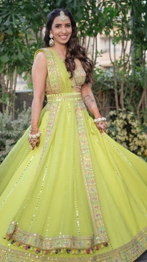 Manish Malhotra Brides In Unique Shades Of Green