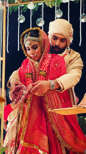 Mouni Roy Gets Married To Suraj Nambiar