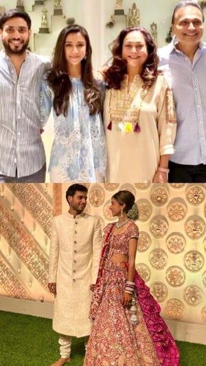 Tina Ambani's 'Bahu' Krisha Shah's Wedding Looks