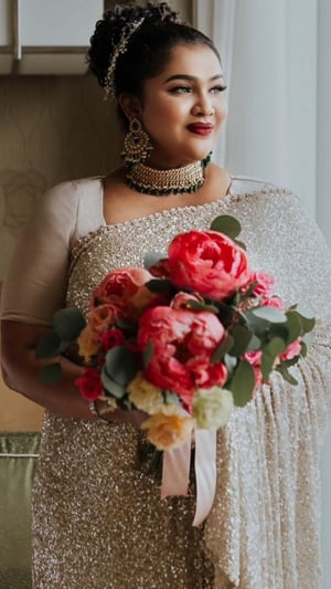  Plus Size Brides In Designer Outfits