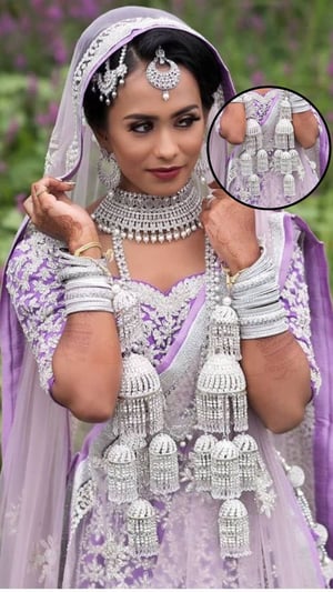 20 Brides In Silver 'Kaleeras'
