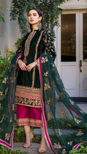 Pakistani Actresses' Suit Looks For Wedding Season