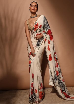 Esha Gupta's Best Saree Looks