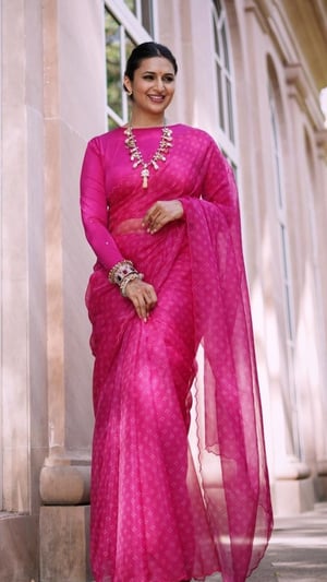 Divyanka Tripathi's Stunning Saree Looks