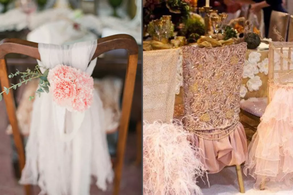 Unique Ideas to Decorate Chairs at Your Wedding Venue
