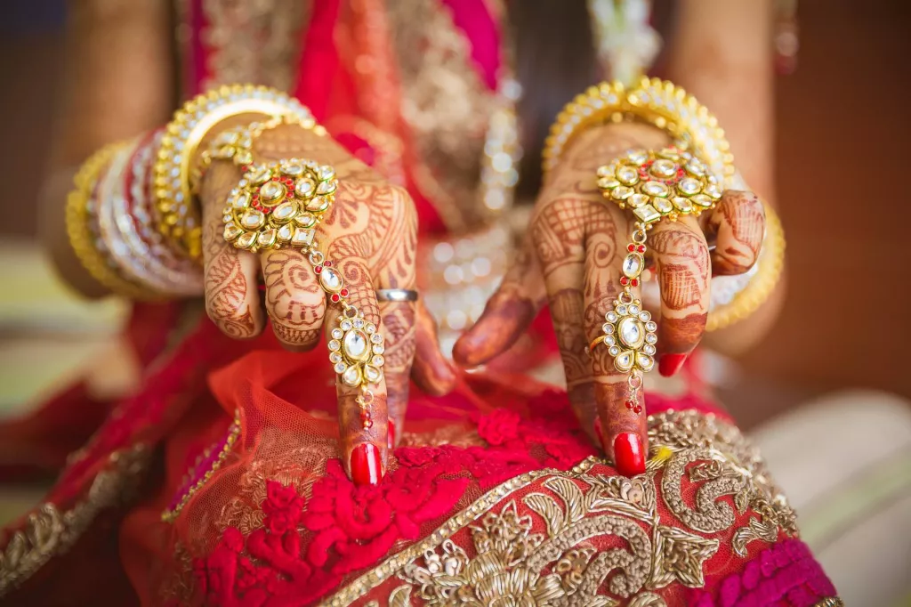 Beautiful Real Indian Brides And Their Striking Haath Phool Designs