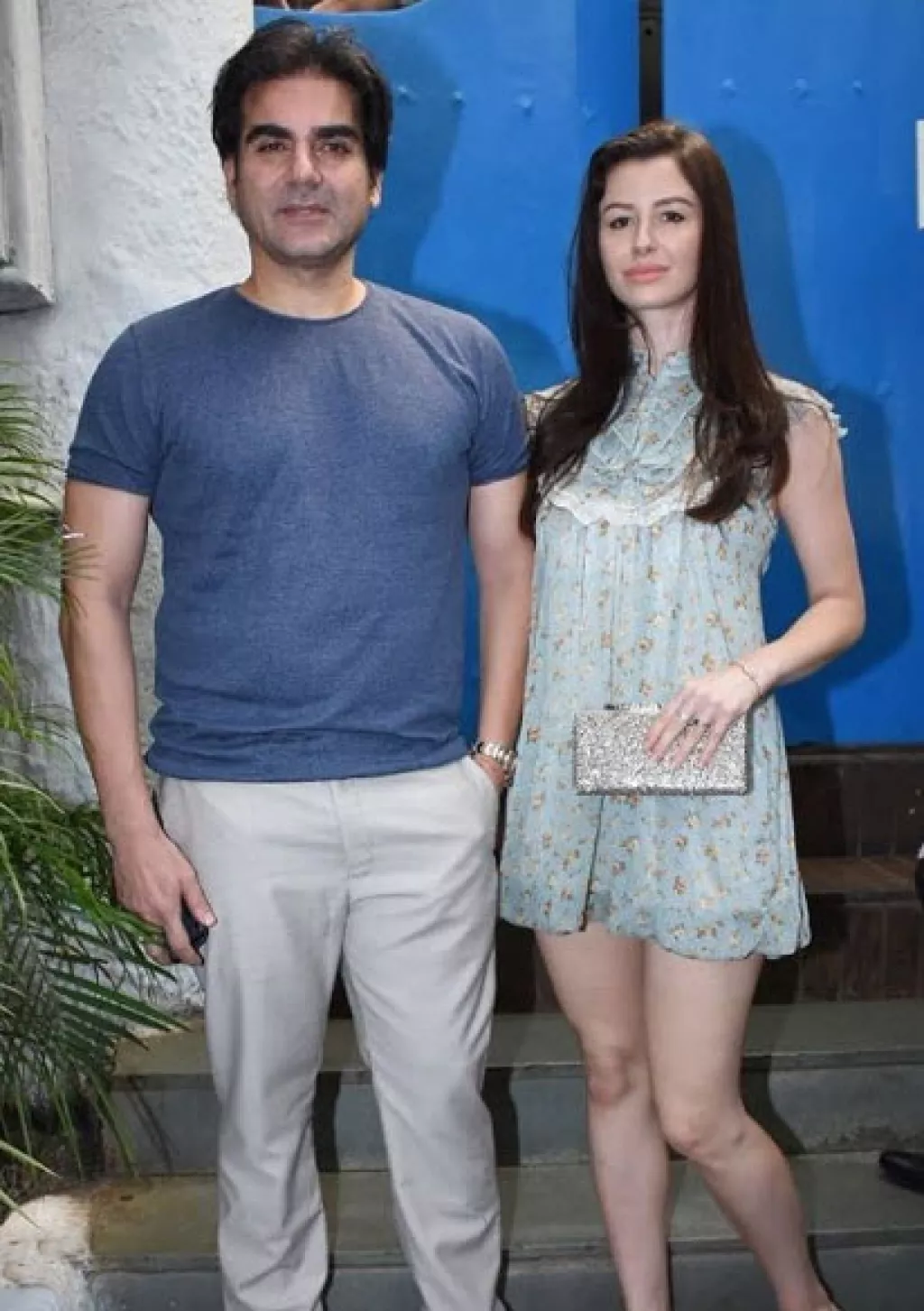 Arbaaz Khan And Girlfriend Andriani Can't Control Their