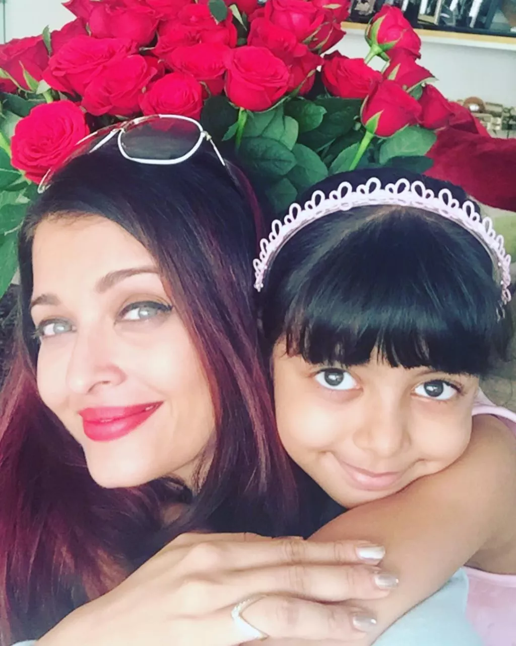 Aishwarya Rai Bachchan Shares A Lovely Picture With Her Little Angel