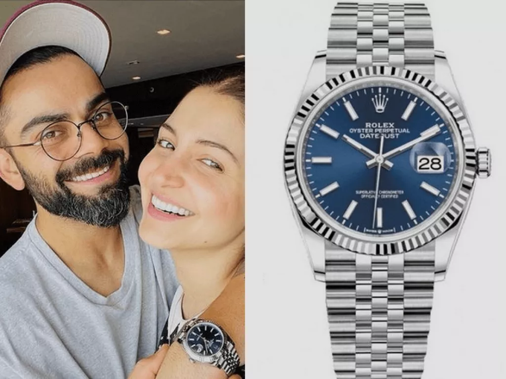 Virat Kohli's Luxury Watches Rolex Daytona Worth Rs. 8.6 Lakhs To Rs