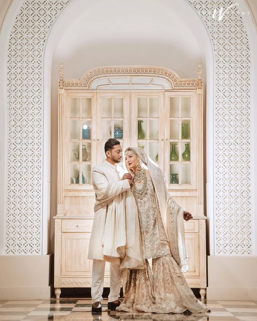 Gauahar Khan Flaunts Her Sparkling ZShaped Ring That Exudes Her