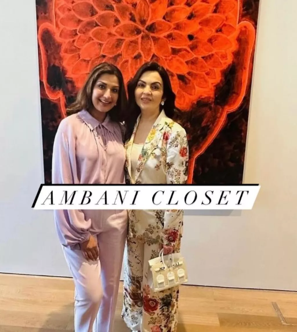 Nita Ambani Carried A Hermes Faubourg Birkin Bag Worth Rs. 3.2 Crores