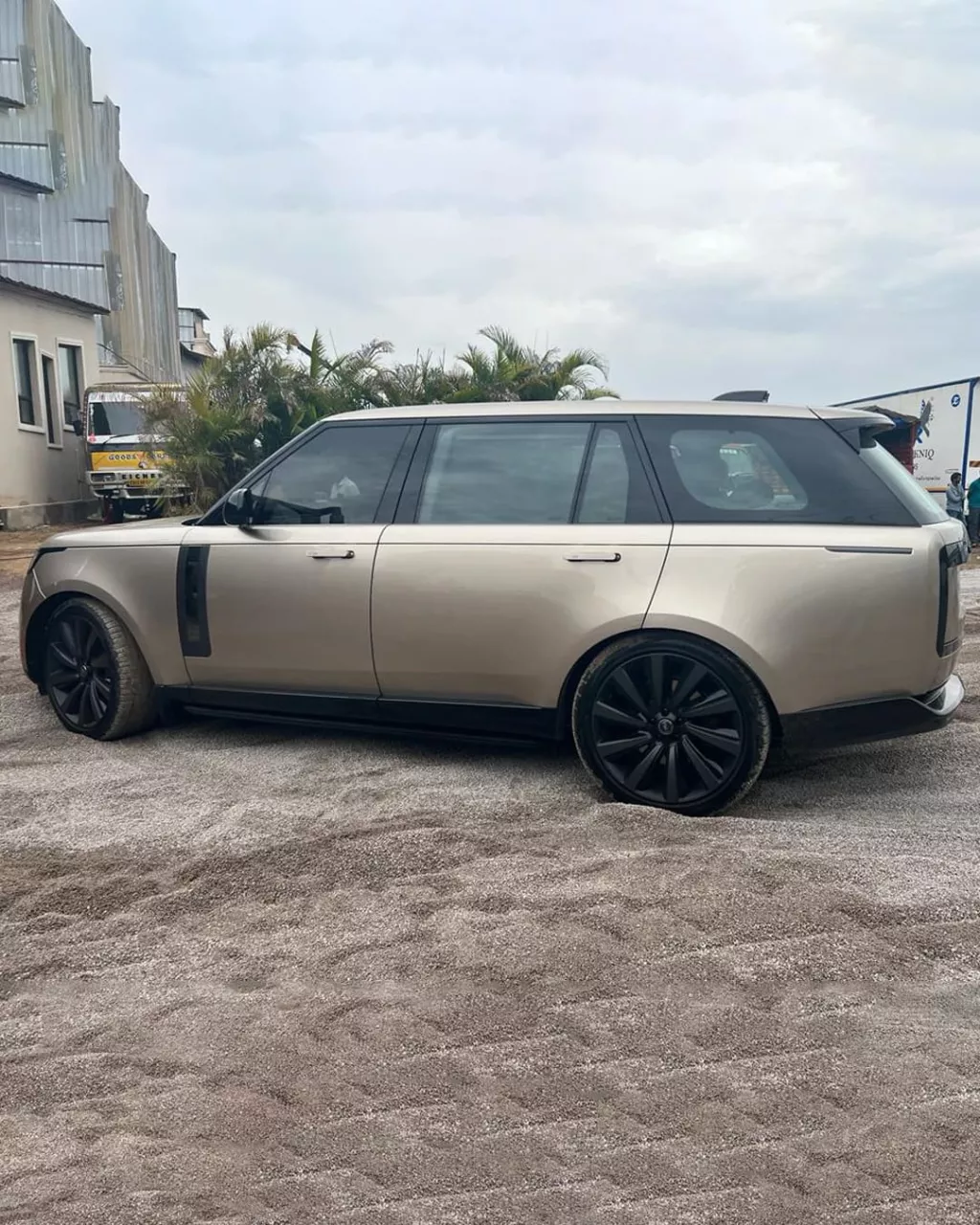 Mahesh Babu Buys Gold Range Rover Worth Rs 5 Crores, The Only