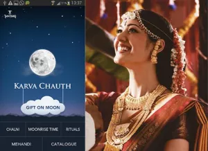 Tanishq's Mobile App Makes Karva Chauth Celebrations Easy