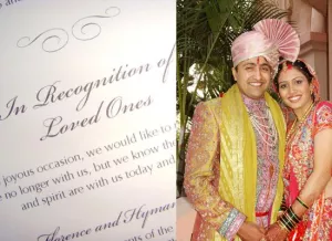 Beautiful Ways To Honour Lost Loved Ones At Your Wedding