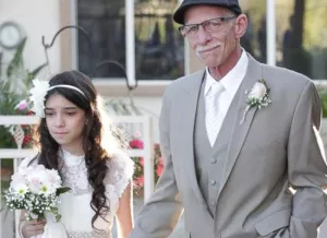 Watch An 11-year-old Walk Down The Aisle To Fulfil The Last Wish Of Her Father