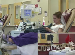 Meet The Couple Who Asked Their Wedding Guests For Their Blood