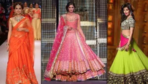 A Complete Guide On How To Don Citrus Colour Lehengas On Your Wedding