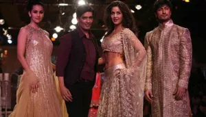 Dazzling Katrina Kaif At Delhi Couture Week 2012