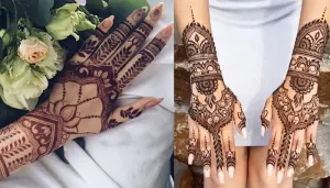 10 Unique And Stunning Moroccan Mehendi Designs To Make Your Karva Chauth Mehendi 'Zara Hatke'